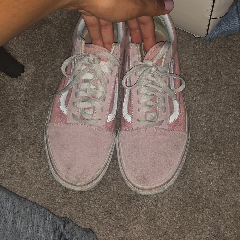 Pink vans size 9.5